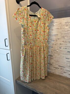 Floral Scoop Neck dress- Matilda Jane 12